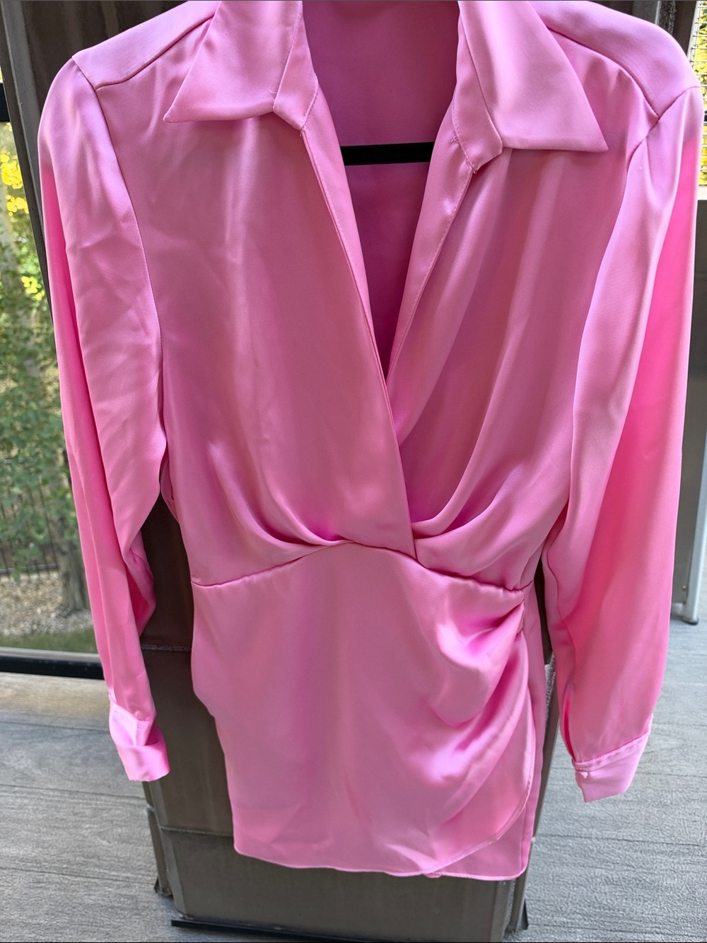 Zara Pink XS ladies long sleeve Dress